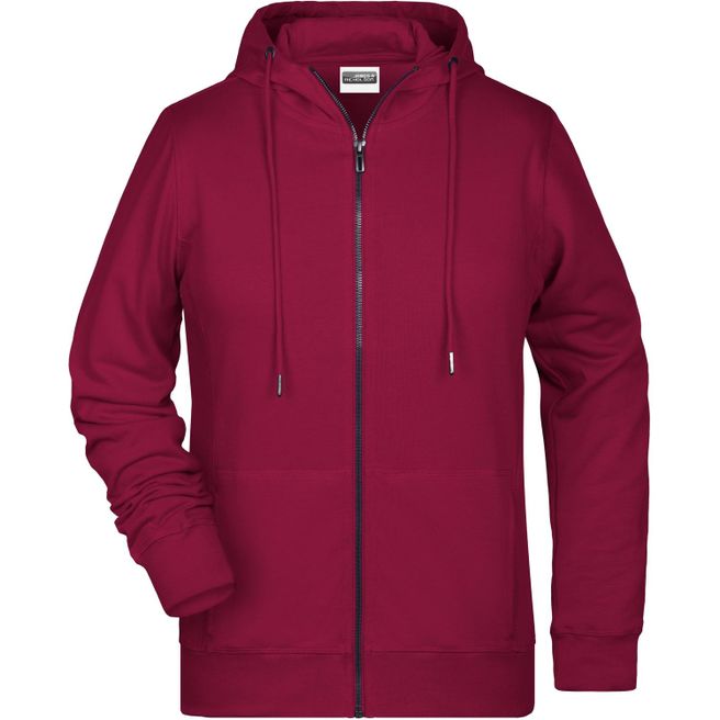 Ladies' Zip Hoody - Sweatjacke mit Kapuze und Reißverschluss