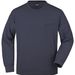 Men's Round Sweat Pocket - Klassisches Sweatshirt mit Brusttasche