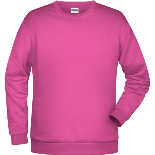 ein rosa sweatshirt mit weißem hintergrund Men's Promo Sweat - Rundhals-Sweatshirt (Bild 1)