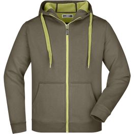 Men's Doubleface Jacket - Sportive Jacke mit Kapuze