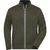 Men's Knitted Workwear Fleece Jacket - SOLID - - Pflegeleichte Strickfleece-Jacke