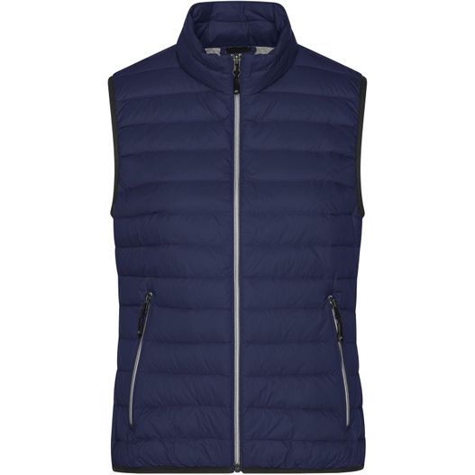 eine frauenweste mit reißverschluss vorne Ladies' Down Vest - Leichte Daunenweste im klassischen Design (Bild 1)