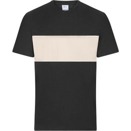 Produktabbildung T-Shirt colour-block UNISEX - Unisex T-Shirt mit Kontrasteinsatz T-Shirt colour-block UNISEX - Unisex T-Shirt mit Kontrasteinsatz