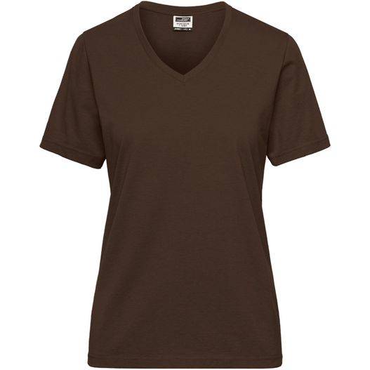 Ladies' BIO Workwear T-Shirt - Strapazierfähiges und pflegeleichtes T-Shirt (Bild 1)