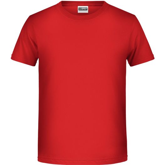 Boys' Basic-T - T-Shirt für Kinder in klassischer Form (Bild 1)
