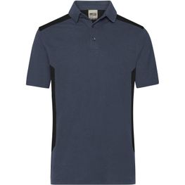 Men's Workwear Polo - STRONG - - Strapazierfähiges und pflegeleichtes Polo mit Kontrasteinsätzen