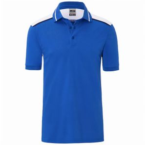 Men's Workwear Polo - COLOR - - Pflegeleichtes und strapazierfähiges Polo mit Kontrasteinsätzen
