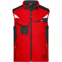 Workwear Softshell Vest - STRONG - - Professionelle Softshellweste mit hochwertiger Ausstattung