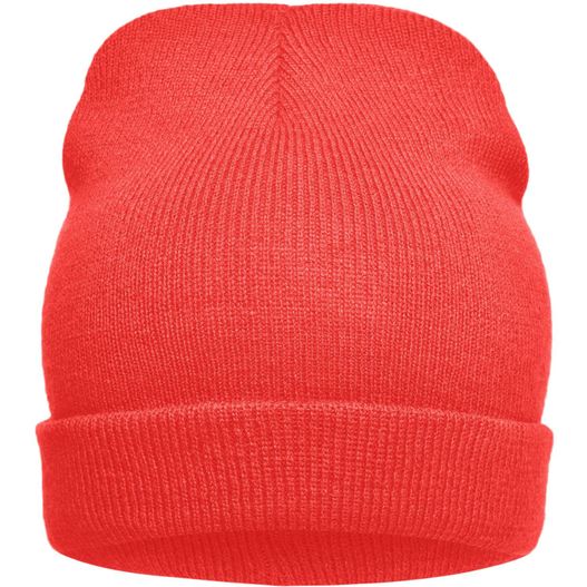 Knitted Promotion Beanie - Sehr leichte Promotion Strickmütze mit Umschlag (Bild 1)