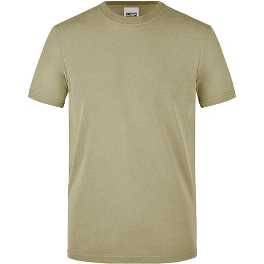 t - hemd mit einem kurzen ärmel und einem runden hals Men's Workwear T-Shirt - Strapazierfähiges und pflegeleichtes T-Shirt (Bild 1)
