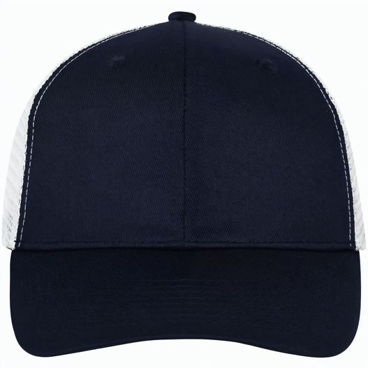 6 Panel Mesh Cap - Trendiges 6 Panel Mesh Cap aus Polycotton (Bild 1)