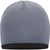 Beanie with Contrasting Border - Enganliegende Strickmütze ohne Umschlag