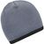 Beanie with Contrasting Border - Enganliegende Strickmütze ohne Umschlag (Bild 3)