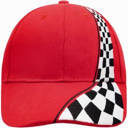 Produktabbildung Racing Cap - Hochwertiges 6 Panel Cap in attraktivem Racing-Design Racing Cap - Hochwertiges 6 Panel Cap in attraktivem Racing-Design