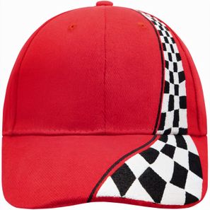 Racing Cap - Hochwertiges 6 Panel Cap in attraktivem Racing-Design