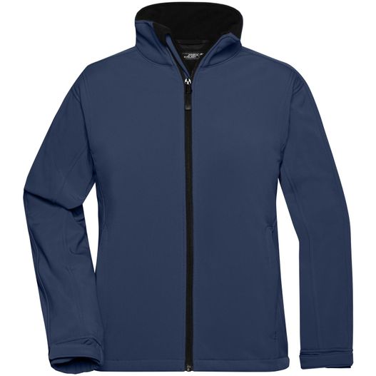 eine damen softshelljacke mit kapuze Ladies' Softshell Jacket - Trendige Jacke aus Softshell (Bild 1)