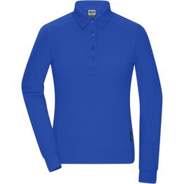 Ladies' Workwear-Longsleeve Polo - Strapazierfähiges und pflegeleichtes Langarm Polo