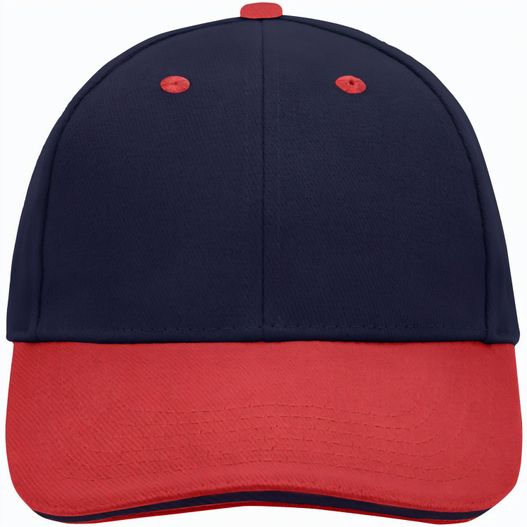 Produktabbildung 6 Panel Sandwich Cap - Sandwich Cap in zahlreichen Farbvarianten 6 Panel Sandwich Cap - Sandwich Cap in zahlreichen Farbvarianten (Bild 1)