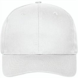 6 Panel Cap Bio Cotton - 6 Panel Cap mit ungebürsteter Oberfläche