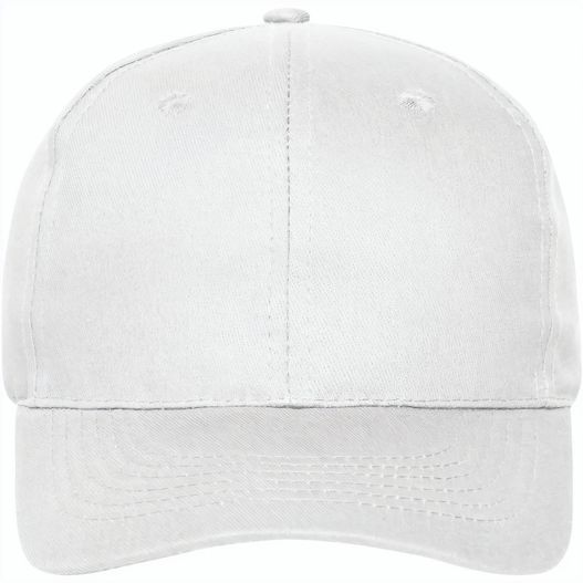 6 Panel Cap Bio Cotton - 6 Panel Cap mit ungebürsteter Oberfläche (Bild 1)