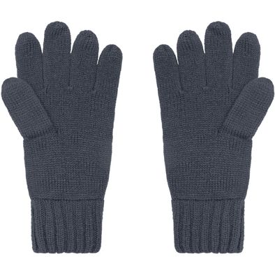 Melange Gloves Basic - Elegante Strickhandschuhe aus Melange-Garnen