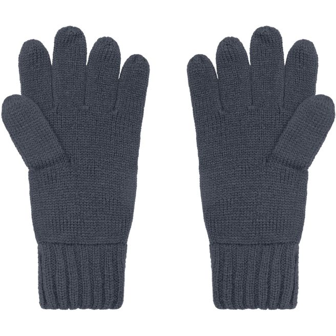 Melange Gloves Basic - Elegante Strickhandschuhe aus Melange-Garnen