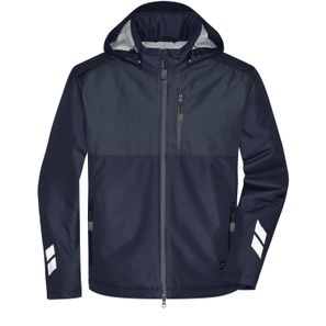 Padded Hardshell Workwear Jacket - Professionelle, wattierte, wind- und wasserdichte, atmungsaktive Arbeitsjacke für extreme Wetterbedingungen