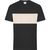 T-Shirt colour-block UNISEX - Unisex T-Shirt mit Kontrasteinsatz