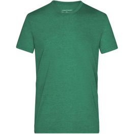 Men's Heather T-Shirt - Modisches T-Shirt mit V-Ausschnitt