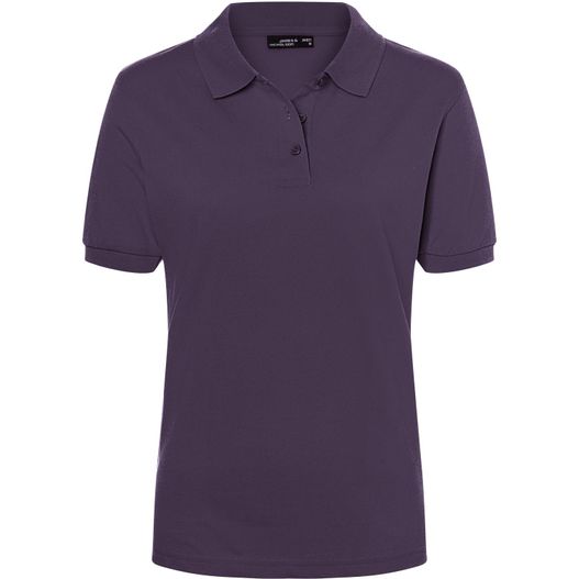 ein frauen lila poloshirt Classic Polo Ladies - Hochwertiges Polohemd mit Armbündchen (Bild 1)