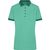 Ladies' Heather Polo - Melange Polo mit modischen Details