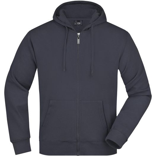 Men's Hooded Jacket - Kapuzenjacke aus formbeständiger Sweat-Qualität (Bild 1)
