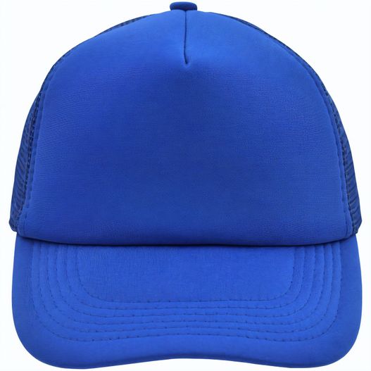 5 Panel Polyester Mesh Cap - Trendiges 5 Panel Mesh Cap in zahlreichen Farbvarianten (Bild 1)