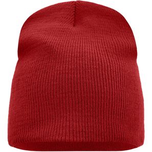 Beanie No.1 - Enganliegende Strickmütze ohne Umschlag