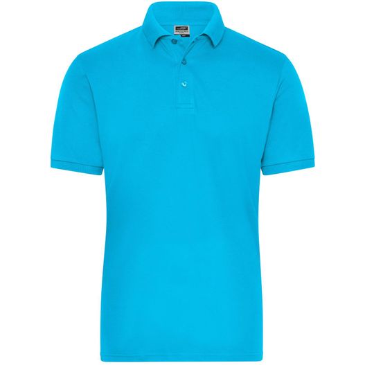 Men's BIO Stretch-Polo Work - SOLID - - Polo aus weichem Elastic-Piqué (Bild 1)