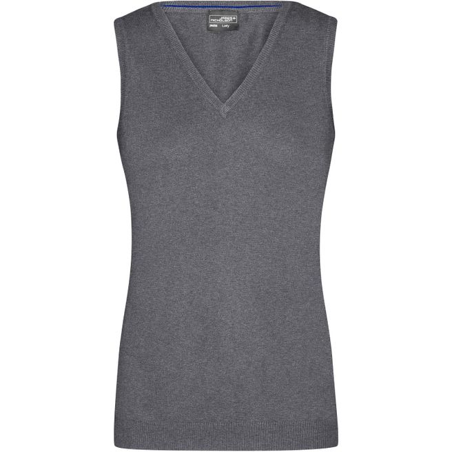 Produktabbildung Ladies' V-Neck Pullunder - Klassischer Baumwoll-Pullunder Ladies' V-Neck Pullunder - Klassischer Baumwoll-Pullunder