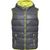 Men's Down Vest - Ultraleichte sportliche Daunenweste mit Kapuze