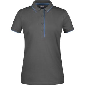 Ladies' Polo Stripe - Klassisches Polo mit Kontraststreifen
