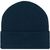 Knitted Beanie with Patch (10cm x 5cm) - Klassische Strickmütze mit Baumwoll-Patch (Bild 3)