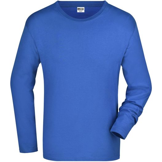 Men's Long-Sleeved Medium - Langarm T-Shirt aus Single Jersey (Bild 1)