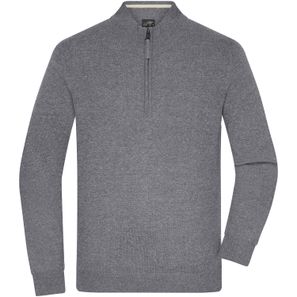 Men's Half-Zip Troyer - Klassischer Troyer aus Baumwolle
