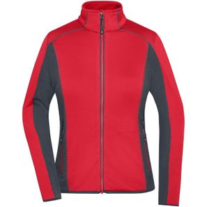 Ladies' Structure Fleece Jacket - Stretchfleecejacke im sportlichen Look