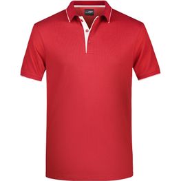 Men's Polo Stripe - Klassisches Polo mit Kontraststreifen