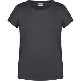 Girls' Basic-T - T-Shirt für Kinder in klassischer Form