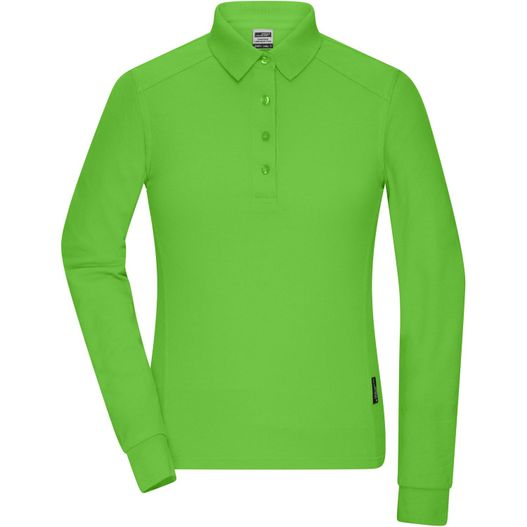 Ladies' Workwear-Longsleeve Polo - Strapazierfähiges und pflegeleichtes Langarm Polo (Bild 1)
