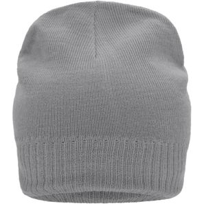 Knitted Beanie with Fleece Inset - Strickmütze mit Fleece Einsatz im Stirnbereich