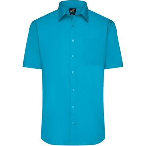 Men's Shirt Shortsleeve Poplin - Klassisches Shirt aus pflegeleichtem Mischgewebe