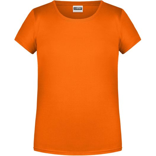 Girls' Basic-T - T-Shirt für Kinder in klassischer Form (Bild 1)