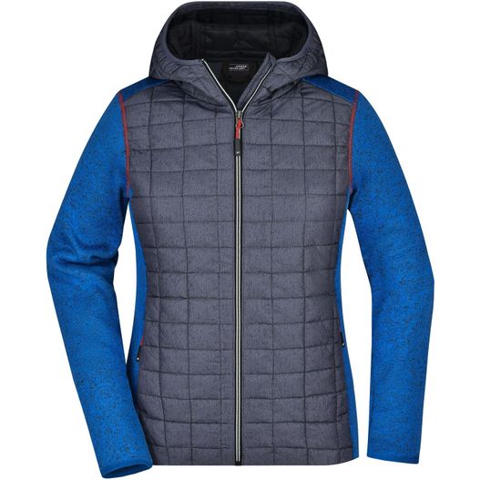 Ladies' Knitted Hybrid Jacket - Strickfleecejacke im stylischen Materialmix (Bild 1)