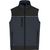 Hybrid Workwear Vest - Robuste Weste mit dezentem Druck im Materialmix (Bild 1)